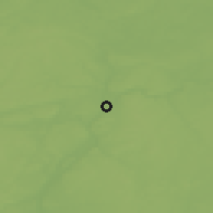 Shaded relief of the 48 km around Orsha, drawn from the GMTED2010 grid