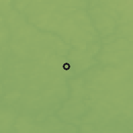 Shaded relief of the 48 km around Čavusy, drawn from the GMTED2010 grid