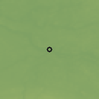 Shaded relief of the 47 km around Dzisna, drawn from the GMTED2010 grid