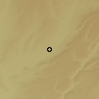 Shaded relief of the 53 km around Azuqueca de Henares, drawn from the GMTED2010 grid