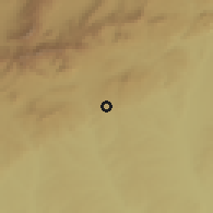 Shaded relief of the 53 km around Colmenar Viejo, drawn from the GMTED2010 grid