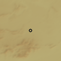 Shaded relief of the 53 km around Consuegra, drawn from the GMTED2010 grid