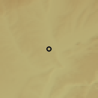 Shaded relief of the 53 km around Coslada, drawn from the GMTED2010 grid