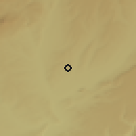 Shaded relief of the 53 km around Daganzo de Arriba, drawn from the GMTED2010 grid