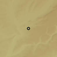 Shaded relief of the 53 km around Loeches, drawn from the GMTED2010 grid