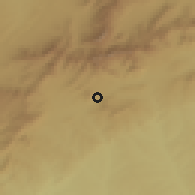 Shaded relief of the 53 km around Moralzarzal, drawn from the GMTED2010 grid