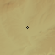 Shaded relief of the 53 km around Paracuellos de Jarama, drawn from the GMTED2010 grid