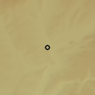 Shaded relief of the 53 km around San Fernando de Henares, drawn from the GMTED2010 grid