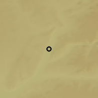 Shaded relief of the 53 km around San Martín de la Vega, drawn from the GMTED2010 grid