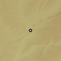 Shaded relief of the 53 km around Velilla de San Antonio, drawn from the GMTED2010 grid