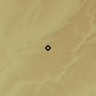 Shaded relief of the 53 km around Villalbilla, drawn from the GMTED2010 grid