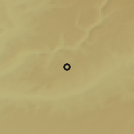 Shaded relief of the 53 km around Villarejo de Salvanés, drawn from the GMTED2010 grid