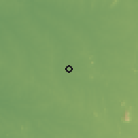Shaded relief of the 60 km around Anuradhapura, drawn from the GMTED2010 grid