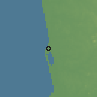 Shaded relief of the 60 km around Negombo, drawn from the GMTED2010 grid