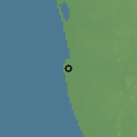 Shaded relief of the 60 km around Colombo, drawn from the GMTED2010 grid