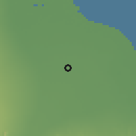 Shaded relief of the 59 km around Ţawkar, drawn from the GMTED2010 grid