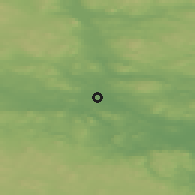 Shaded relief of the 45 km around Bollnäs, drawn from the GMTED2010 grid