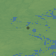 Shaded relief of the 46 km around Boo, drawn from the GMTED2010 grid
