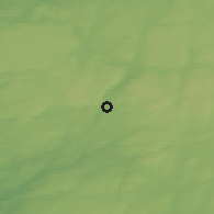 Shaded relief of the 46 km around Borås, drawn from the GMTED2010 grid