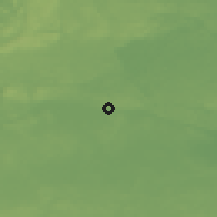Shaded relief of the 46 km around Borensberg, drawn from the GMTED2010 grid