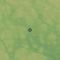 Shaded relief of the 45 km around Charlottenberg, drawn from the GMTED2010 grid
