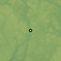 Shaded relief of the 46 km around Ed, drawn from the GMTED2010 grid