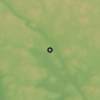 Shaded relief of the 45 km around Ekshärad, drawn from the GMTED2010 grid