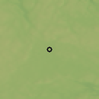 Shaded relief of the 46 km around Eksjö, drawn from the GMTED2010 grid