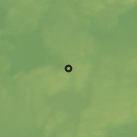 Shaded relief of the 46 km around Finnerödja, drawn from the GMTED2010 grid