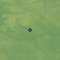 Shaded relief of the 45 km around Fors, drawn from the GMTED2010 grid