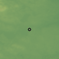 Shaded relief of the 45 km around Forsbacka, drawn from the GMTED2010 grid