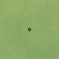 Shaded relief of the 47 km around Gemla, drawn from the GMTED2010 grid
