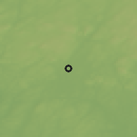 Shaded relief of the 46 km around Gislaved, drawn from the GMTED2010 grid