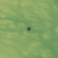 Shaded relief of the 43 km around Älvsbyn, drawn from the GMTED2010 grid