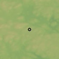Shaded relief of the 45 km around Grängesberg, drawn from the GMTED2010 grid