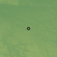 Shaded relief of the 46 km around Grebo, drawn from the GMTED2010 grid