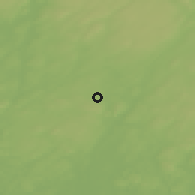 Shaded relief of the 46 km around Grimsås, drawn from the GMTED2010 grid