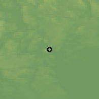 Shaded relief of the 46 km around Grums, drawn from the GMTED2010 grid