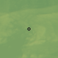 Shaded relief of the 46 km around Åmmeberg, drawn from the GMTED2010 grid
