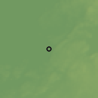 Shaded relief of the 46 km around Habo, drawn from the GMTED2010 grid