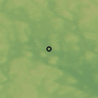 Shaded relief of the 45 km around Åmotfors, drawn from the GMTED2010 grid