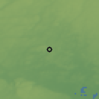 Shaded relief of the 47 km around Hästveda, drawn from the GMTED2010 grid