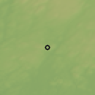 Shaded relief of the 46 km around Hestra, drawn from the GMTED2010 grid