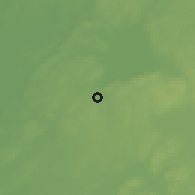 Shaded relief of the 46 km around Hova, drawn from the GMTED2010 grid