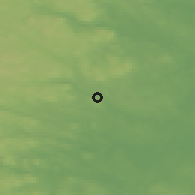 Shaded relief of the 45 km around Järbo, drawn from the GMTED2010 grid