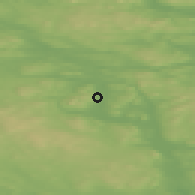 Shaded relief of the 44 km around Järvsö, drawn from the GMTED2010 grid