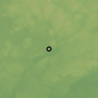 Shaded relief of the 46 km around Karlskoga, drawn from the GMTED2010 grid