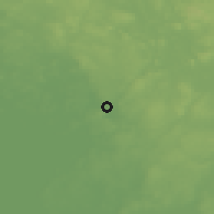 Shaded relief of the 46 km around Kristinehamn, drawn from the GMTED2010 grid