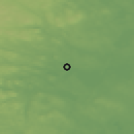 Shaded relief of the 45 km around Kungsgården, drawn from the GMTED2010 grid