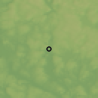Shaded relief of the 46 km around Årjäng, drawn from the GMTED2010 grid